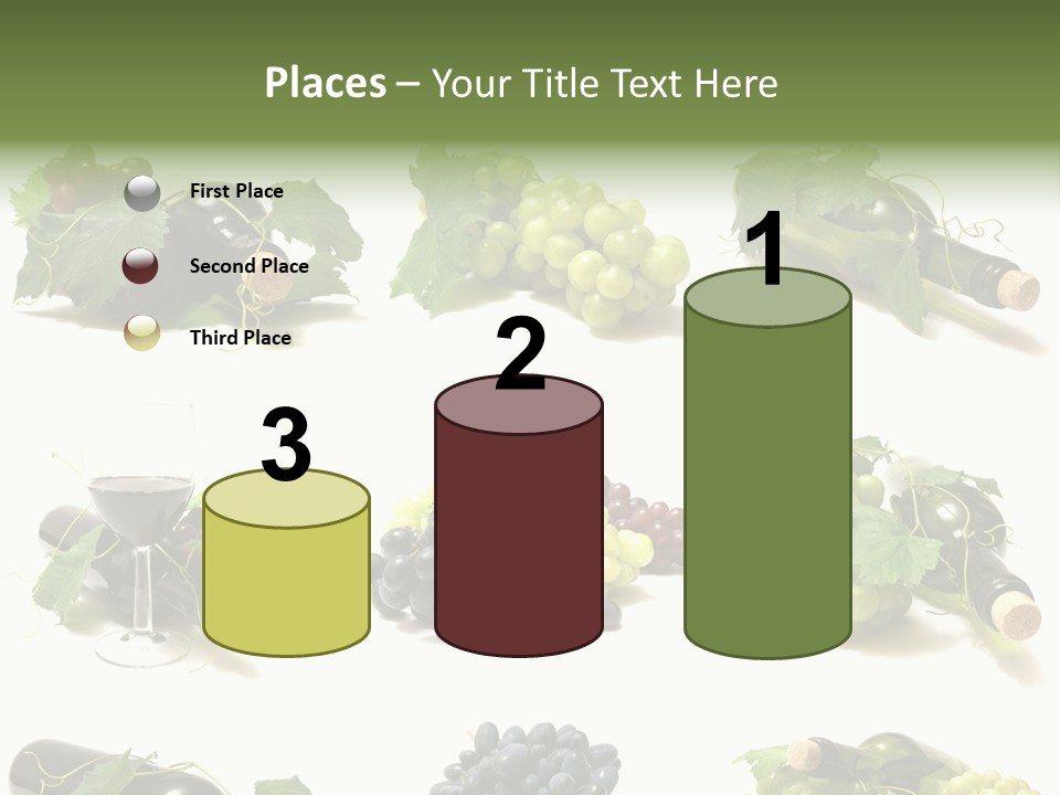 Beverage Bottle Restaurant PowerPoint Template