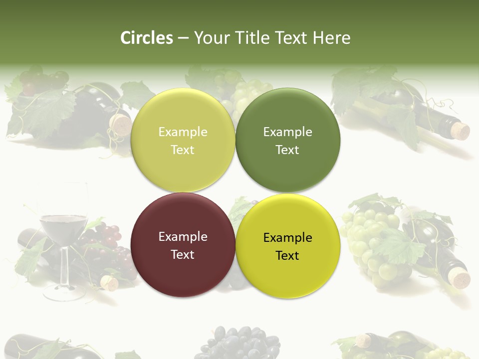 Beverage Bottle Restaurant PowerPoint Template