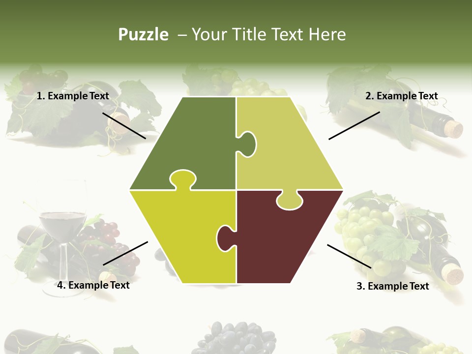 Beverage Bottle Restaurant PowerPoint Template