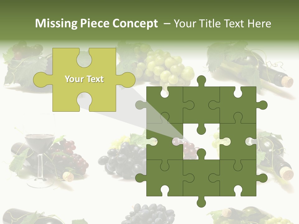 Beverage Bottle Restaurant PowerPoint Template