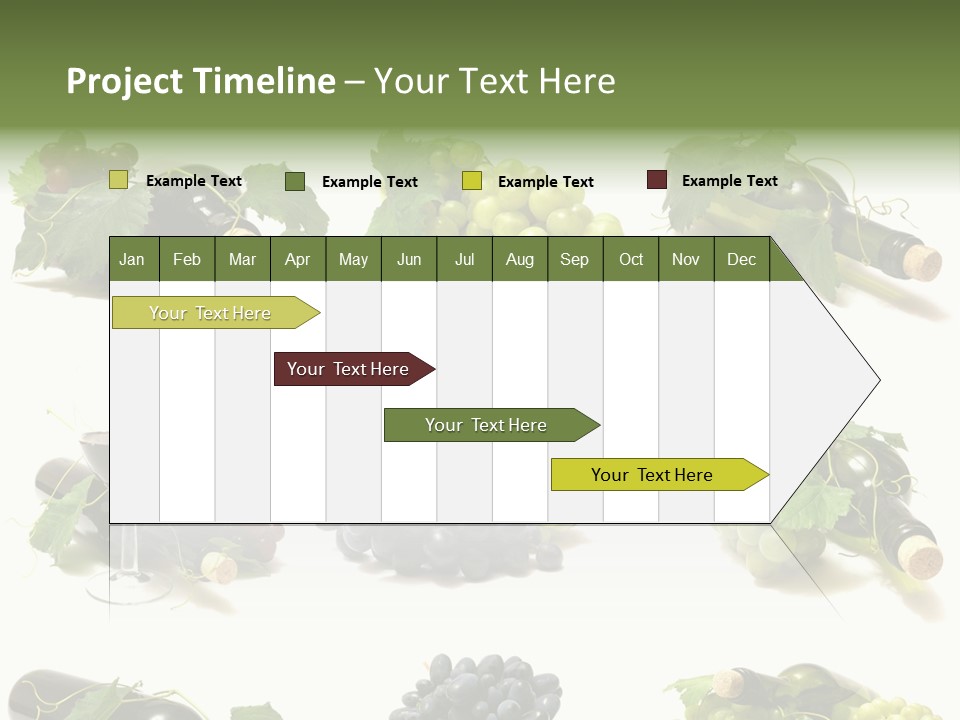 Beverage Bottle Restaurant PowerPoint Template