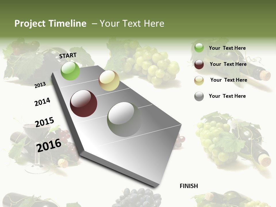 Beverage Bottle Restaurant PowerPoint Template