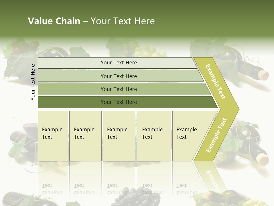 Beverage Bottle Restaurant PowerPoint Template