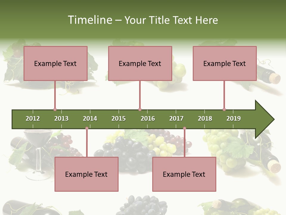 Beverage Bottle Restaurant PowerPoint Template