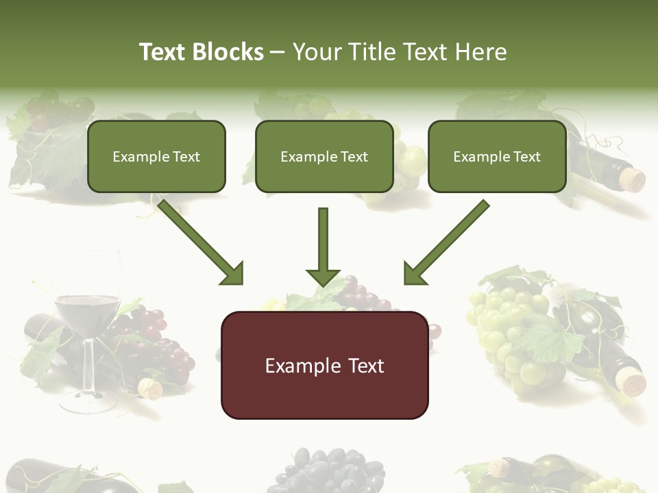Beverage Bottle Restaurant PowerPoint Template
