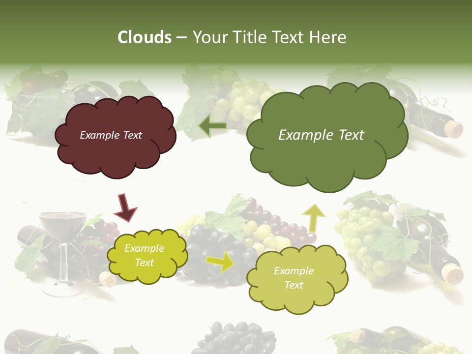 Beverage Bottle Restaurant PowerPoint Template