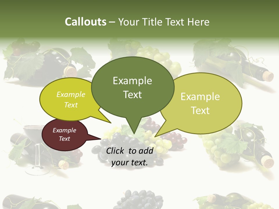 Beverage Bottle Restaurant PowerPoint Template