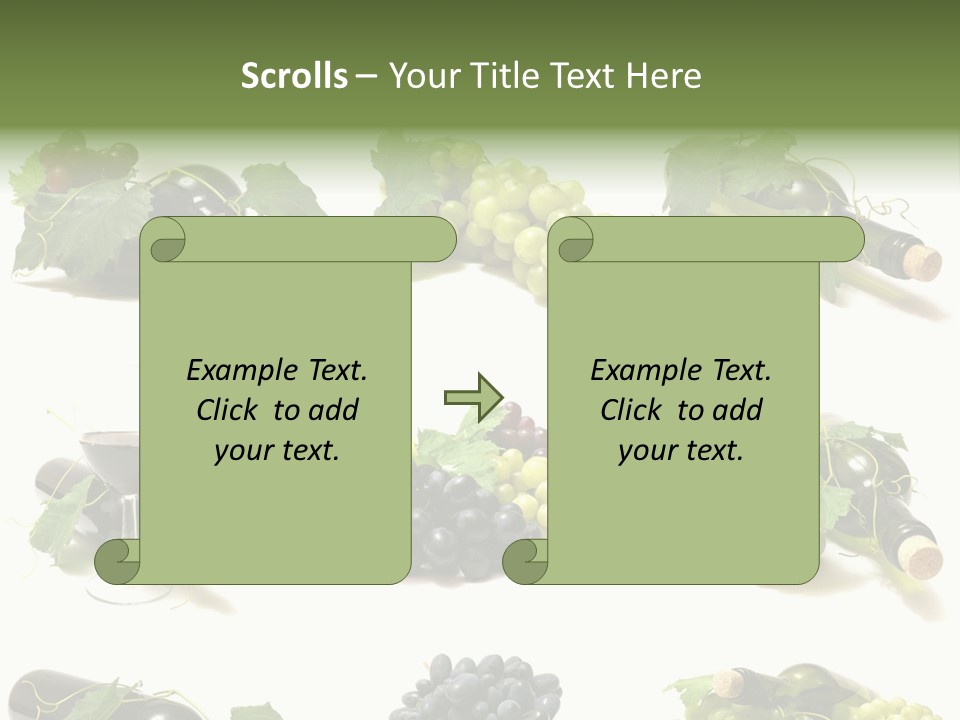Beverage Bottle Restaurant PowerPoint Template
