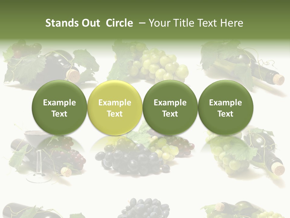 Beverage Bottle Restaurant PowerPoint Template