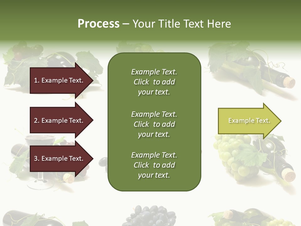Beverage Bottle Restaurant PowerPoint Template