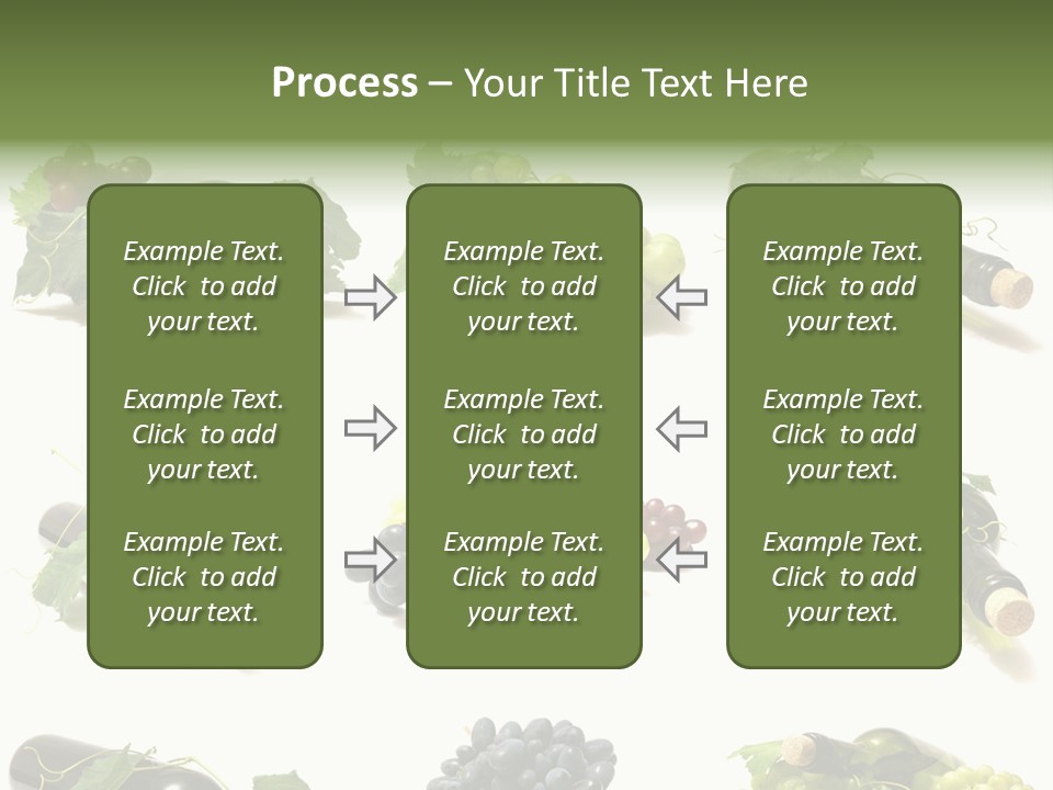 Beverage Bottle Restaurant PowerPoint Template