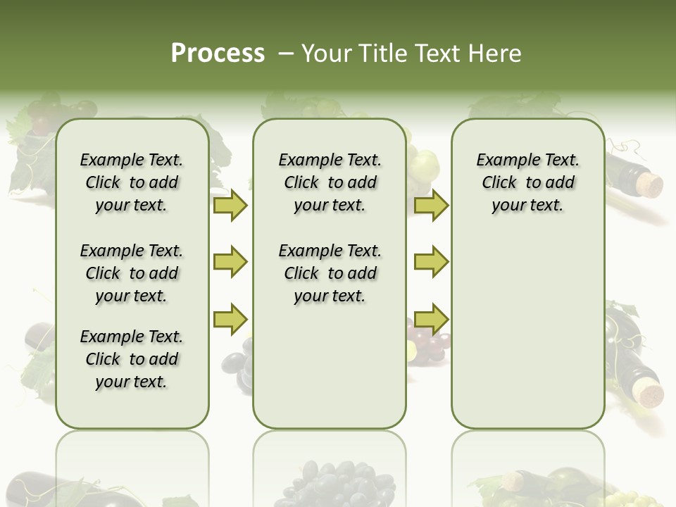 Beverage Bottle Restaurant PowerPoint Template