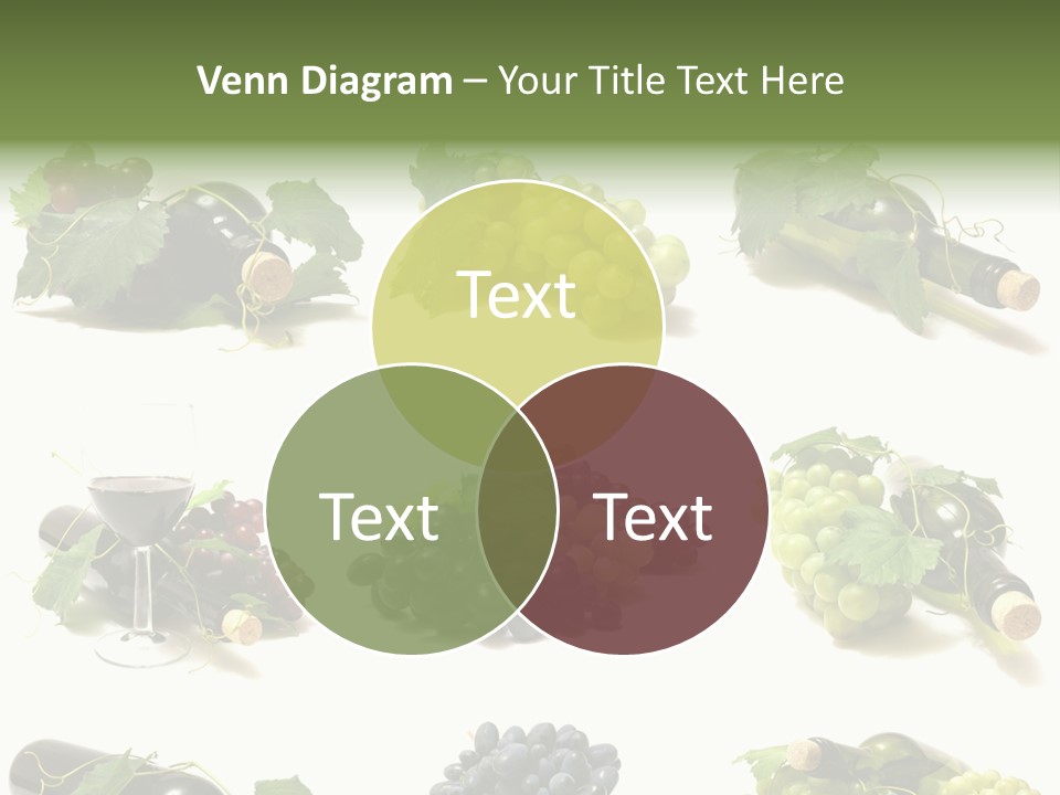 Beverage Bottle Restaurant PowerPoint Template