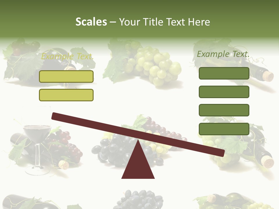 Beverage Bottle Restaurant PowerPoint Template