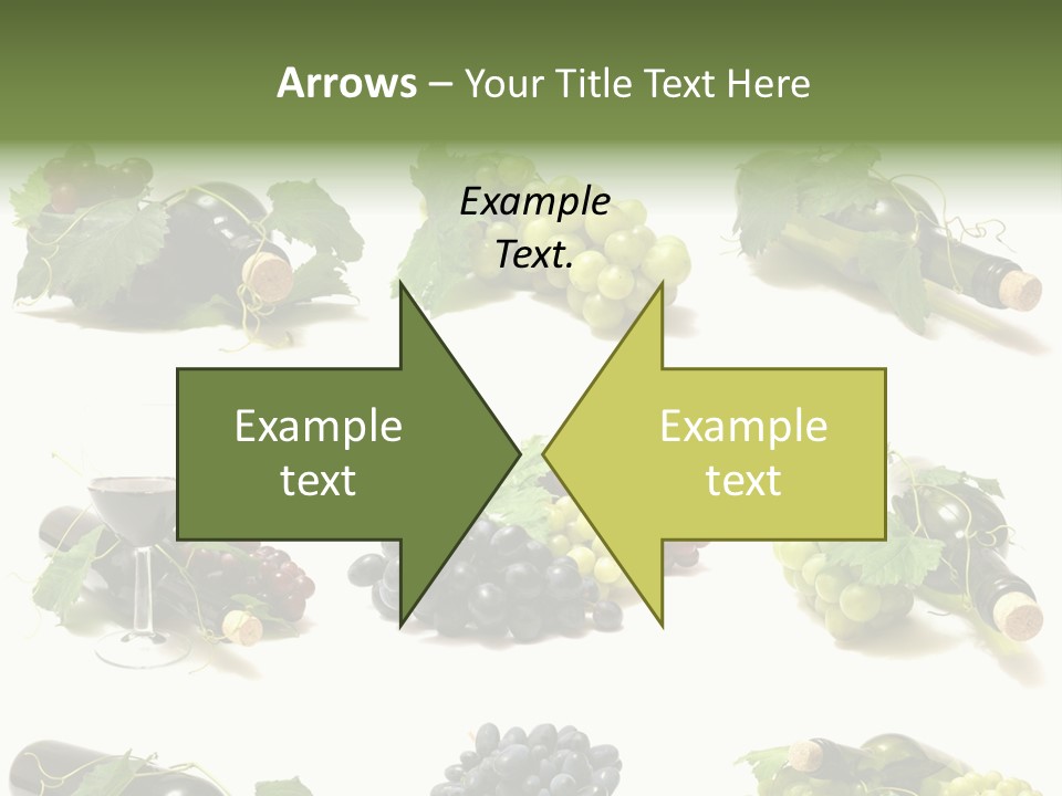 Beverage Bottle Restaurant PowerPoint Template