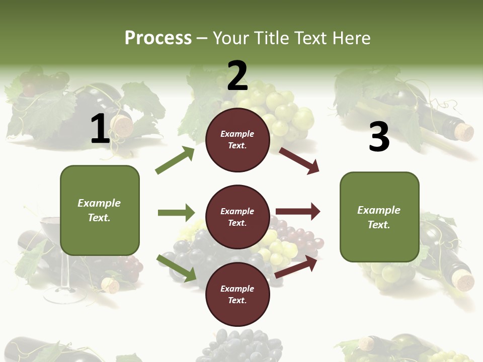 Beverage Bottle Restaurant PowerPoint Template