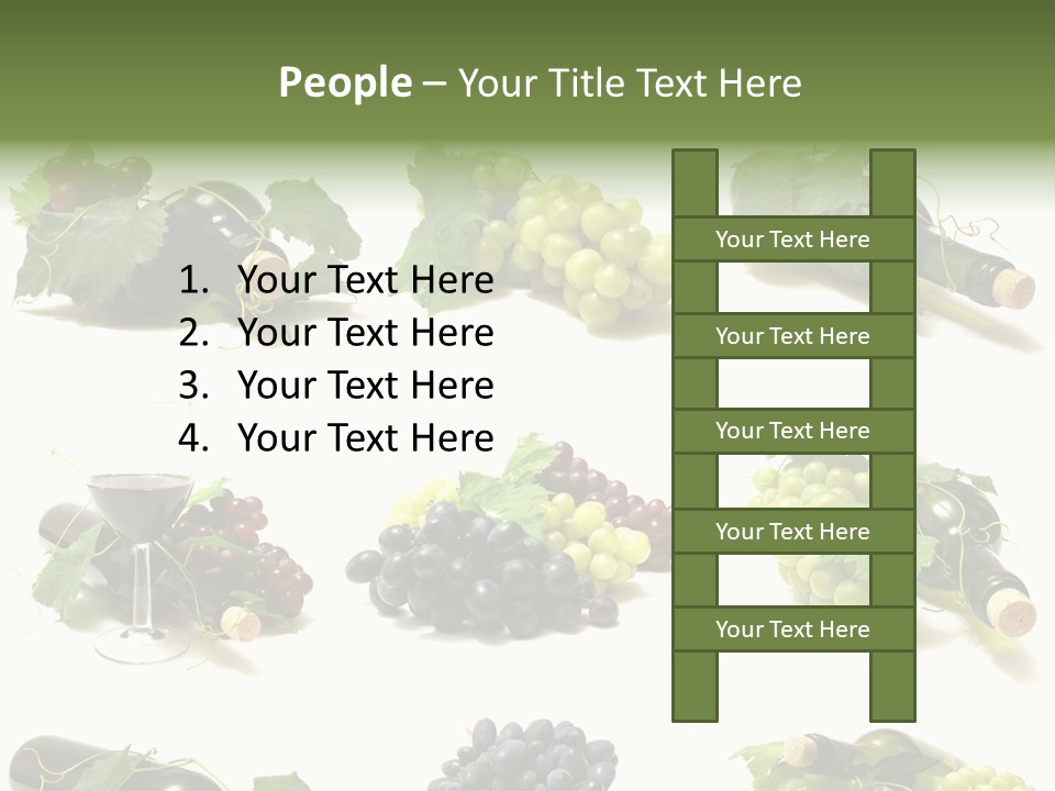 Beverage Bottle Restaurant PowerPoint Template