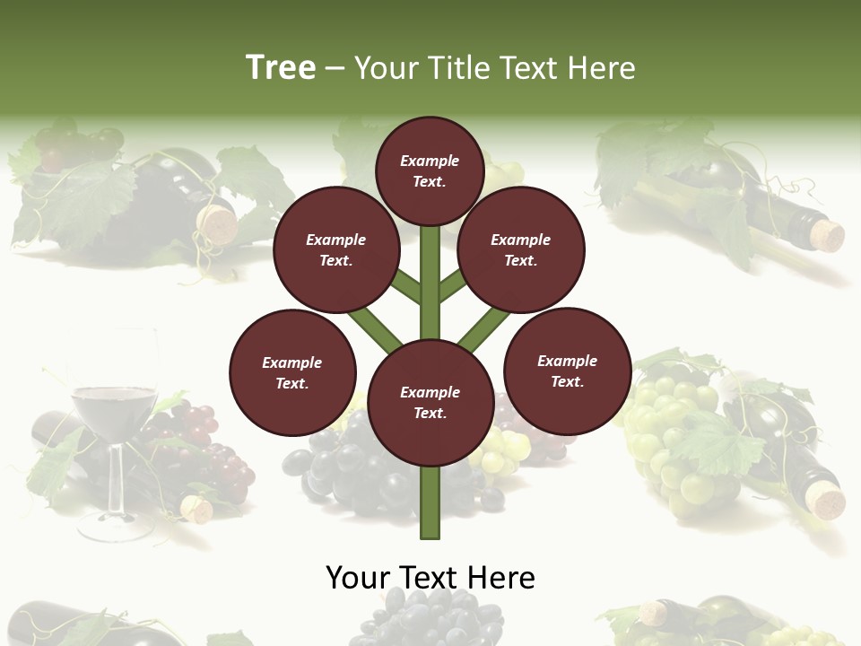 Beverage Bottle Restaurant PowerPoint Template