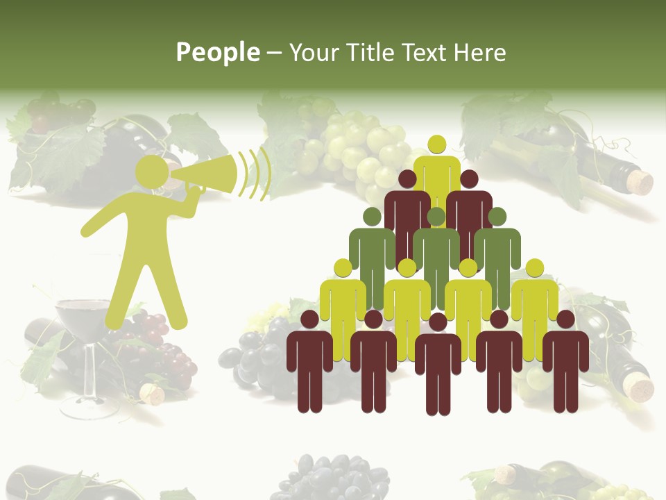 Beverage Bottle Restaurant PowerPoint Template