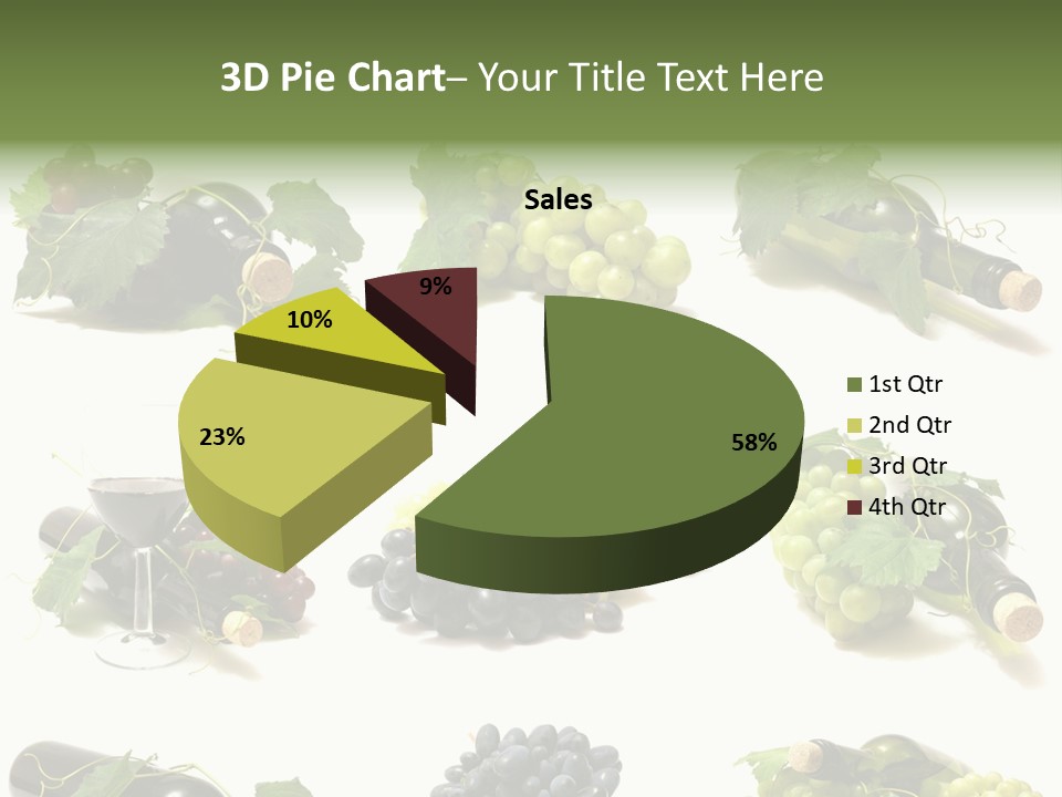 Beverage Bottle Restaurant PowerPoint Template