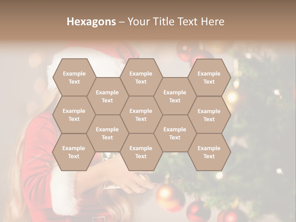 Caucasian Contemplative Merry PowerPoint Template