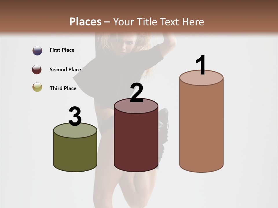 Mid Air Motion Acrobat PowerPoint Template