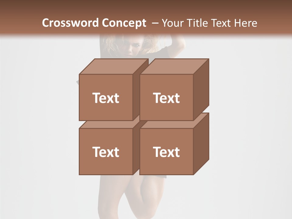 Mid Air Motion Acrobat PowerPoint Template