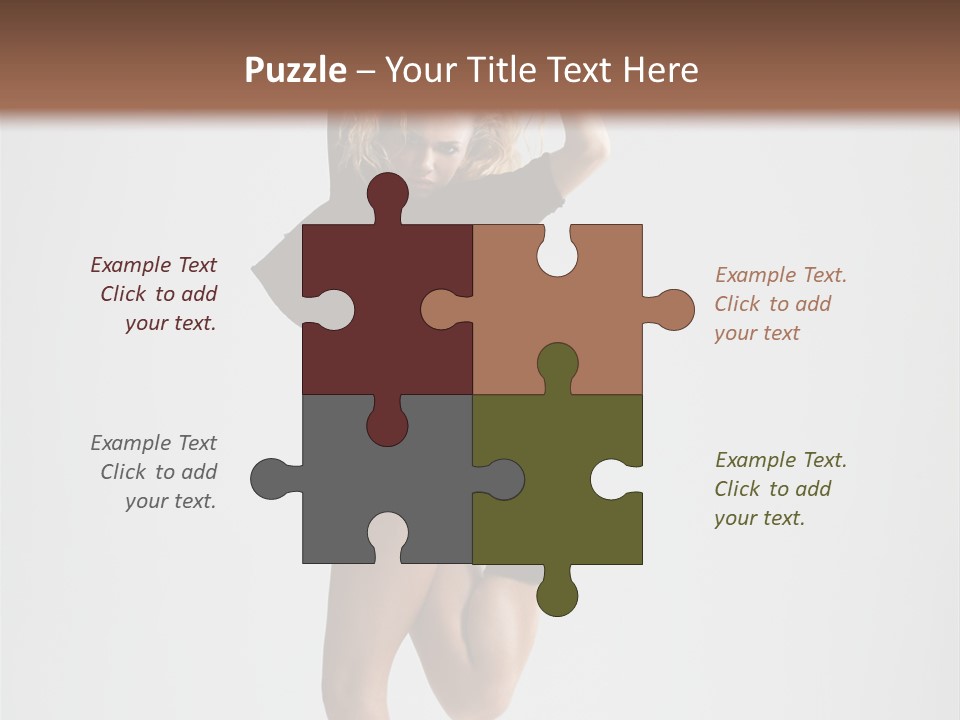 Mid Air Motion Acrobat PowerPoint Template