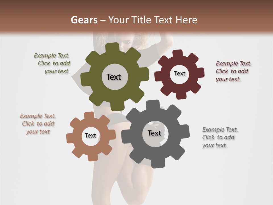 Mid Air Motion Acrobat PowerPoint Template