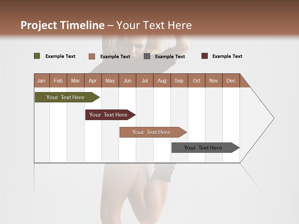 Mid Air Motion Acrobat PowerPoint Template