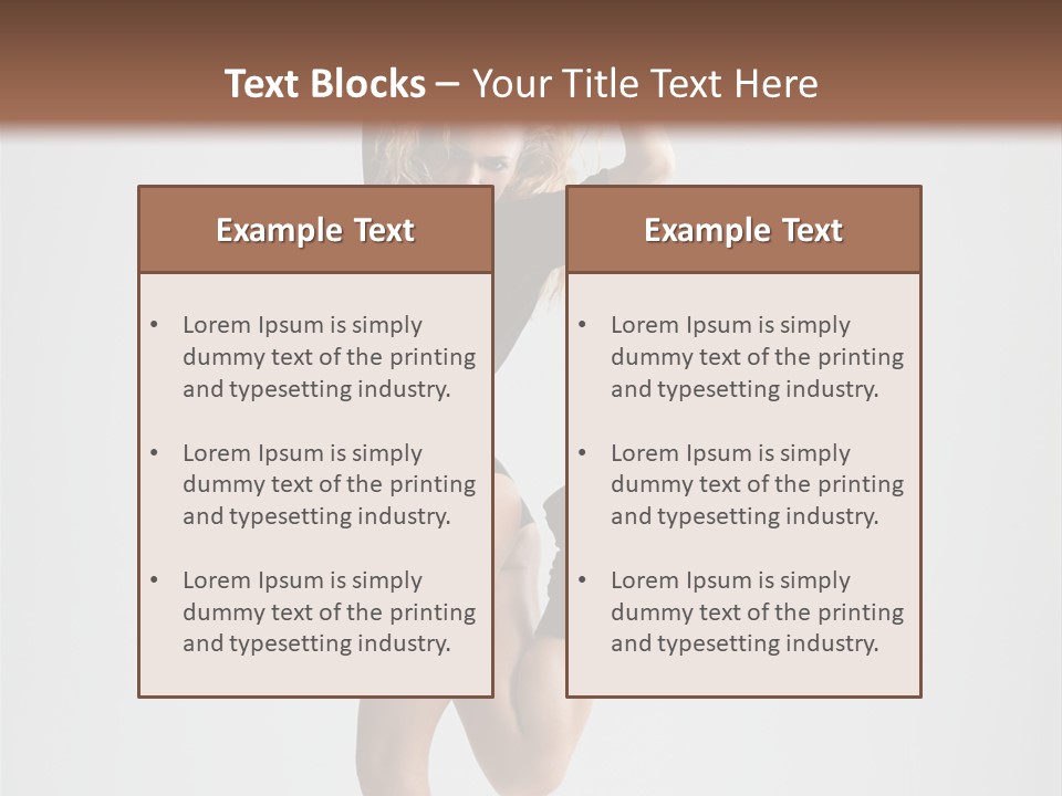 Mid Air Motion Acrobat PowerPoint Template