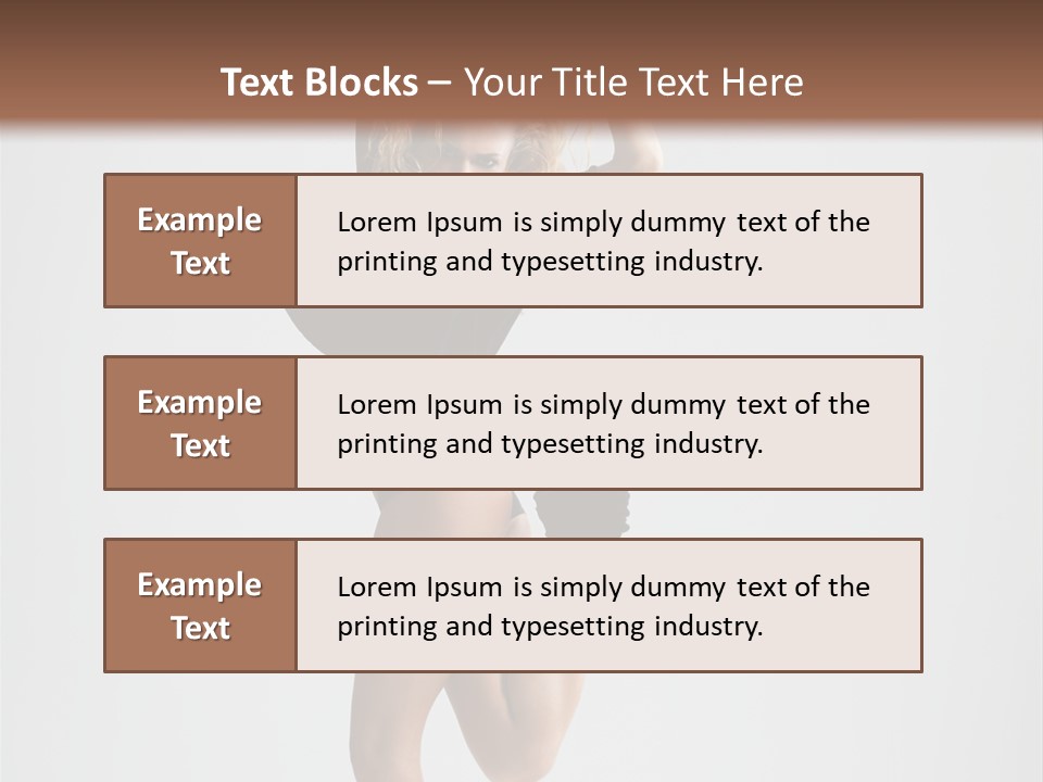 Mid Air Motion Acrobat PowerPoint Template