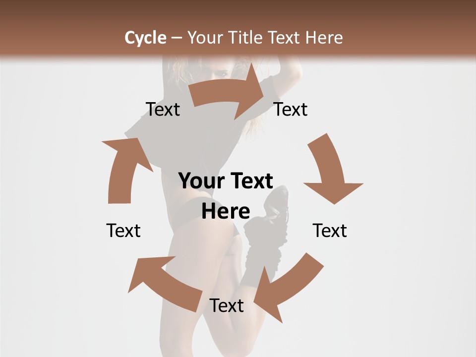 Mid Air Motion Acrobat PowerPoint Template