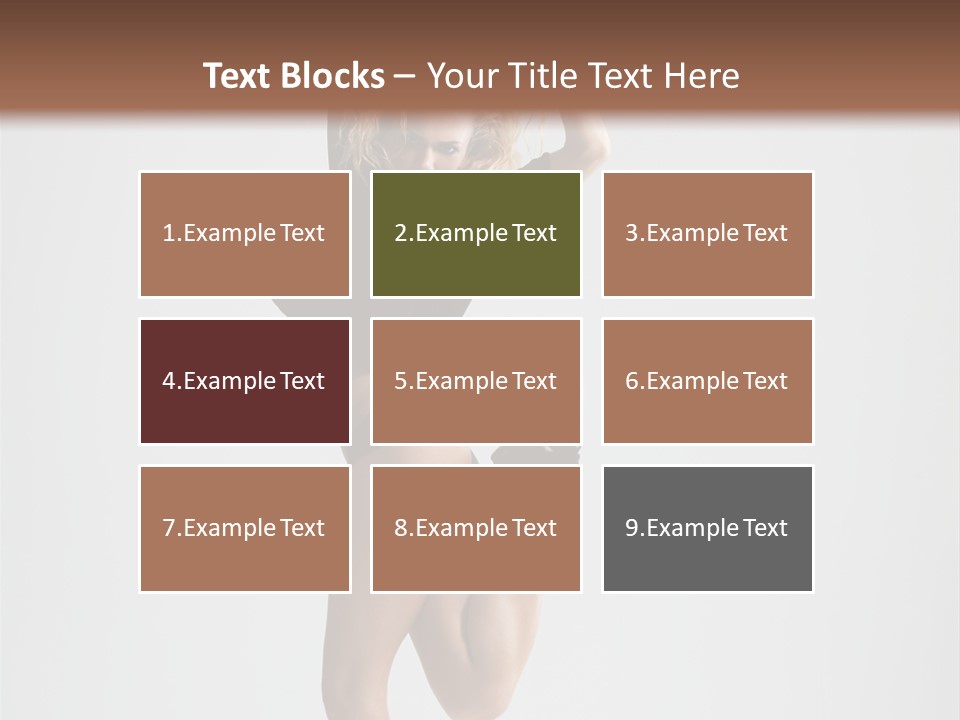 Mid Air Motion Acrobat PowerPoint Template