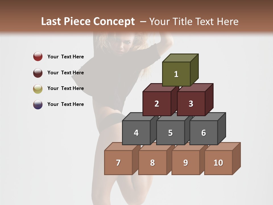 Mid Air Motion Acrobat PowerPoint Template