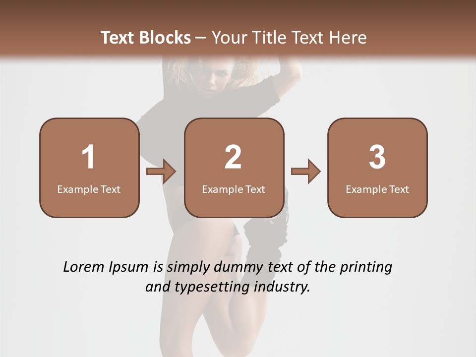 Mid Air Motion Acrobat PowerPoint Template