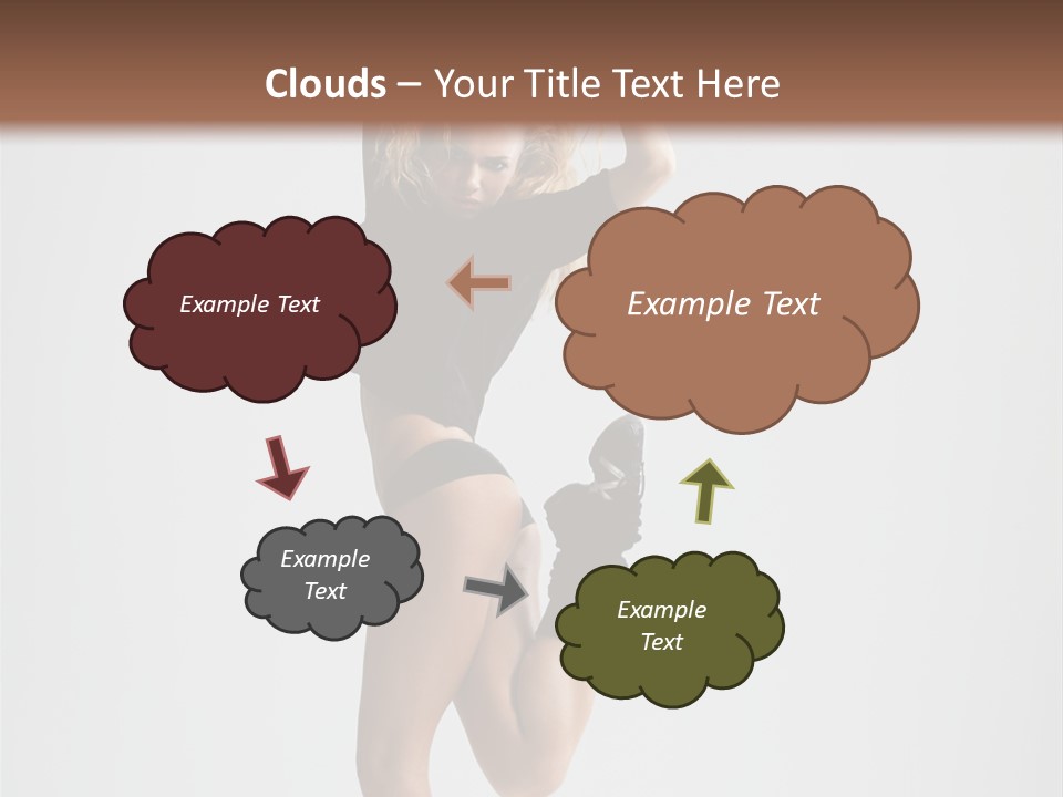 Mid Air Motion Acrobat PowerPoint Template