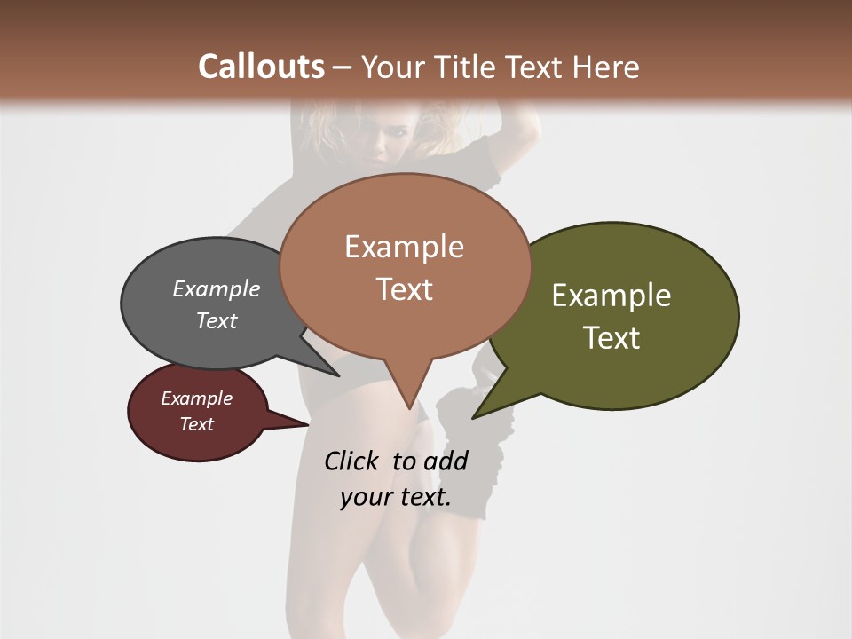 Mid Air Motion Acrobat PowerPoint Template