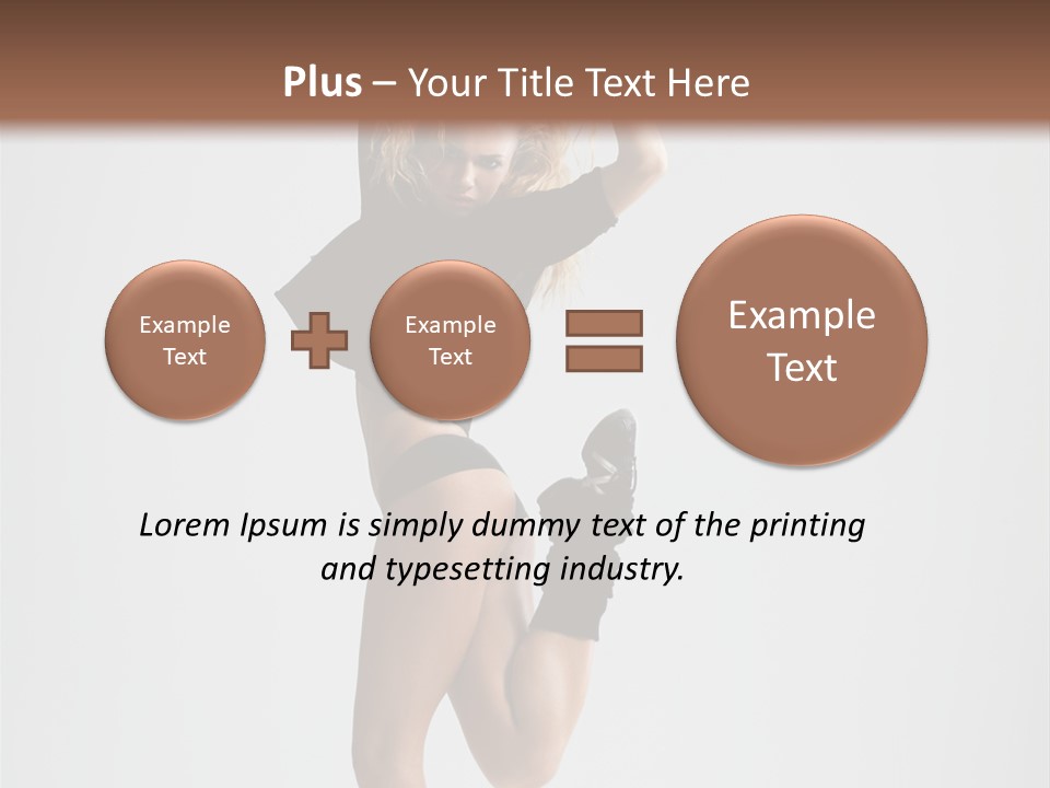 Mid Air Motion Acrobat PowerPoint Template