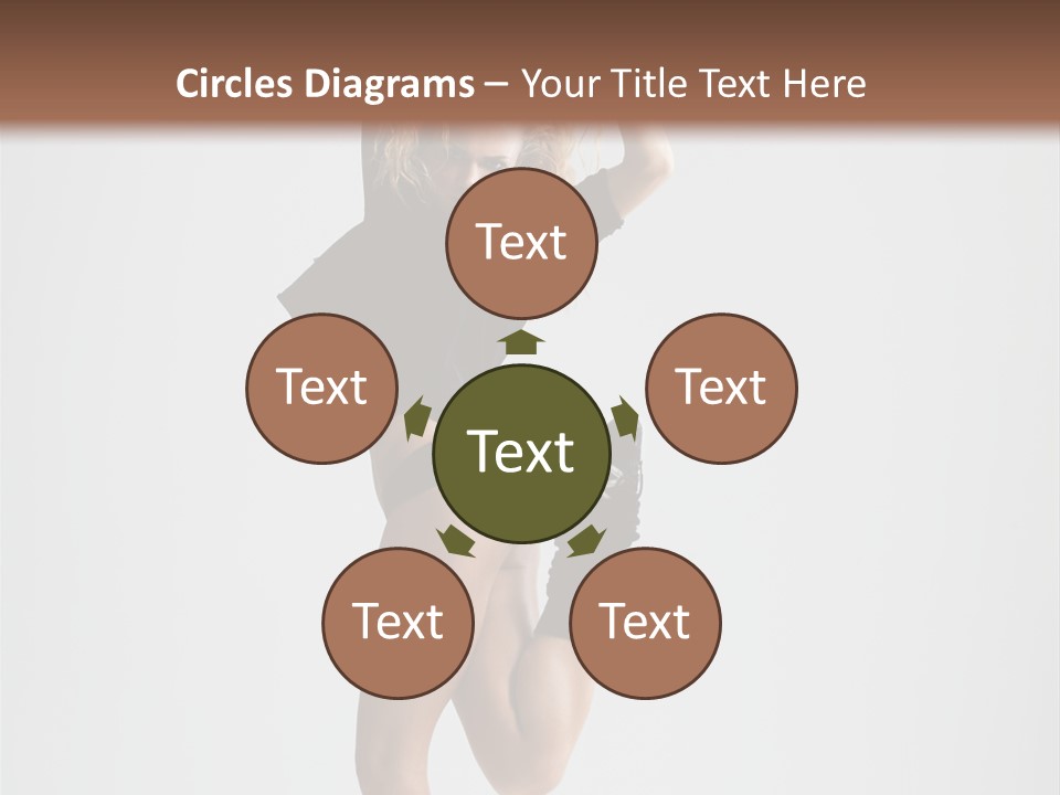 Mid Air Motion Acrobat PowerPoint Template