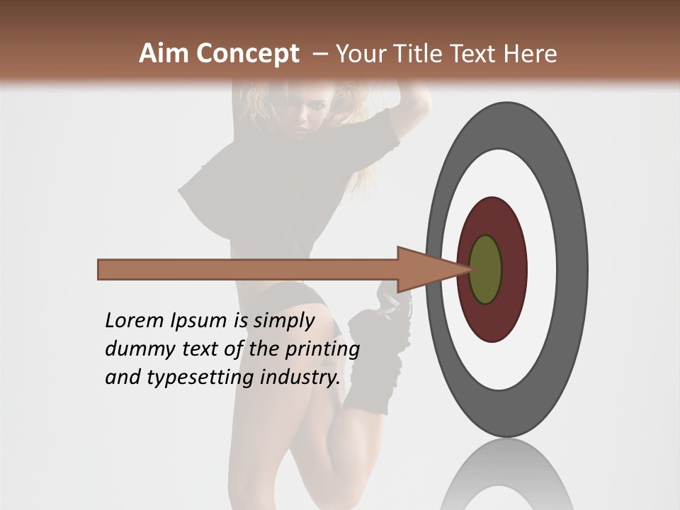 Mid Air Motion Acrobat PowerPoint Template