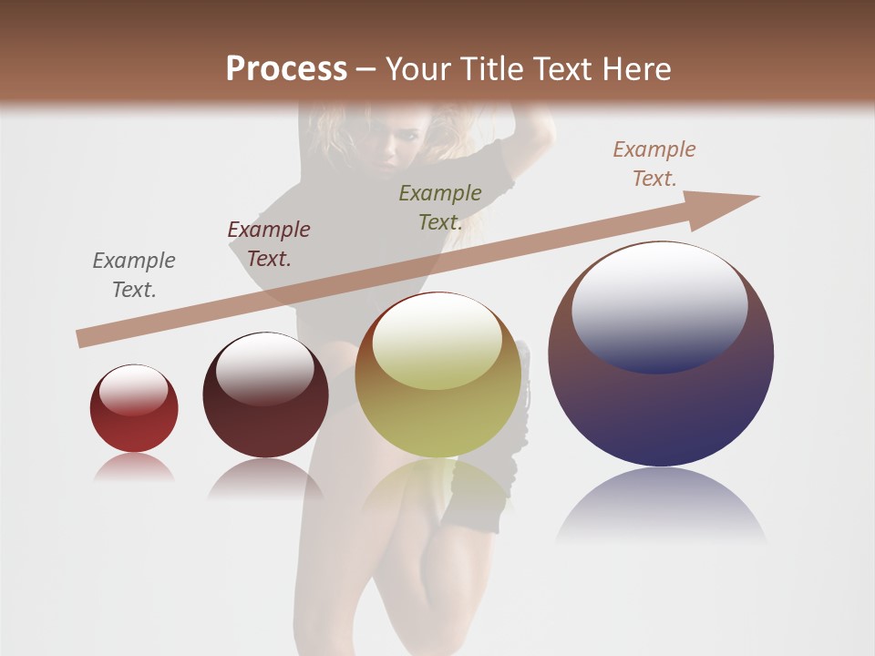 Mid Air Motion Acrobat PowerPoint Template