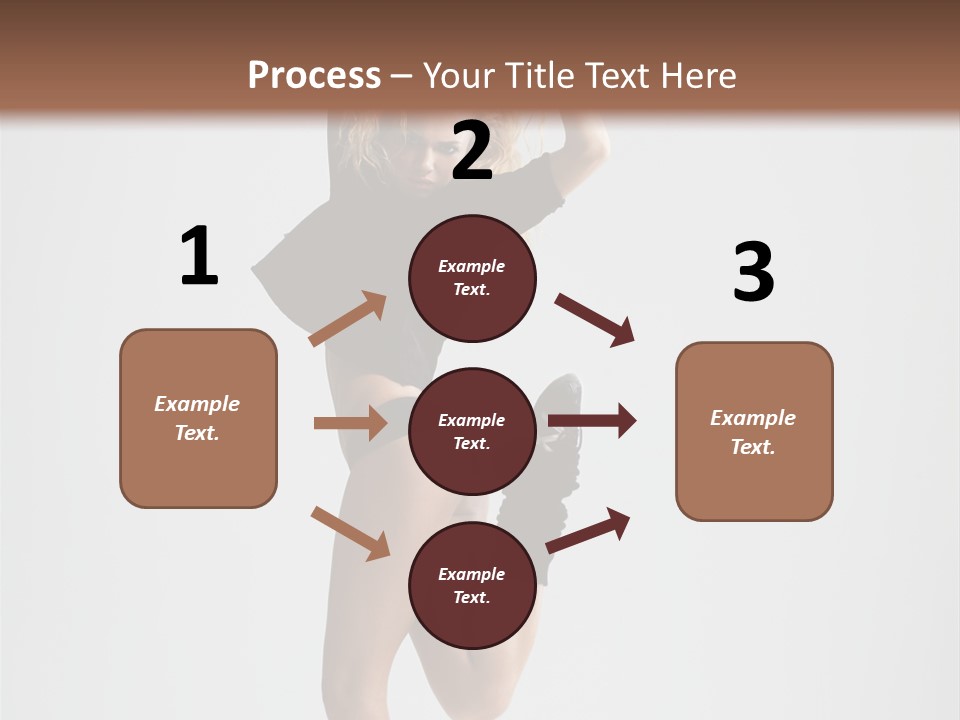 Mid Air Motion Acrobat PowerPoint Template
