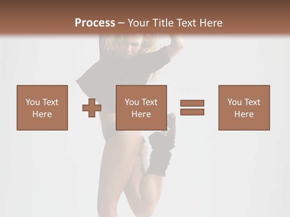 Mid Air Motion Acrobat PowerPoint Template