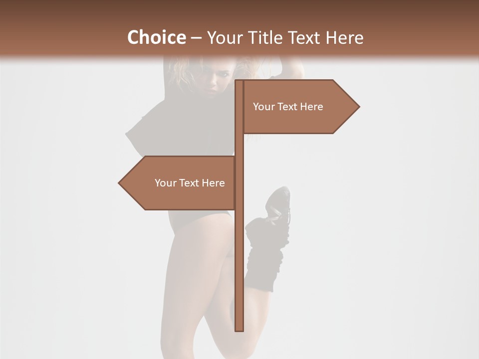 Mid Air Motion Acrobat PowerPoint Template