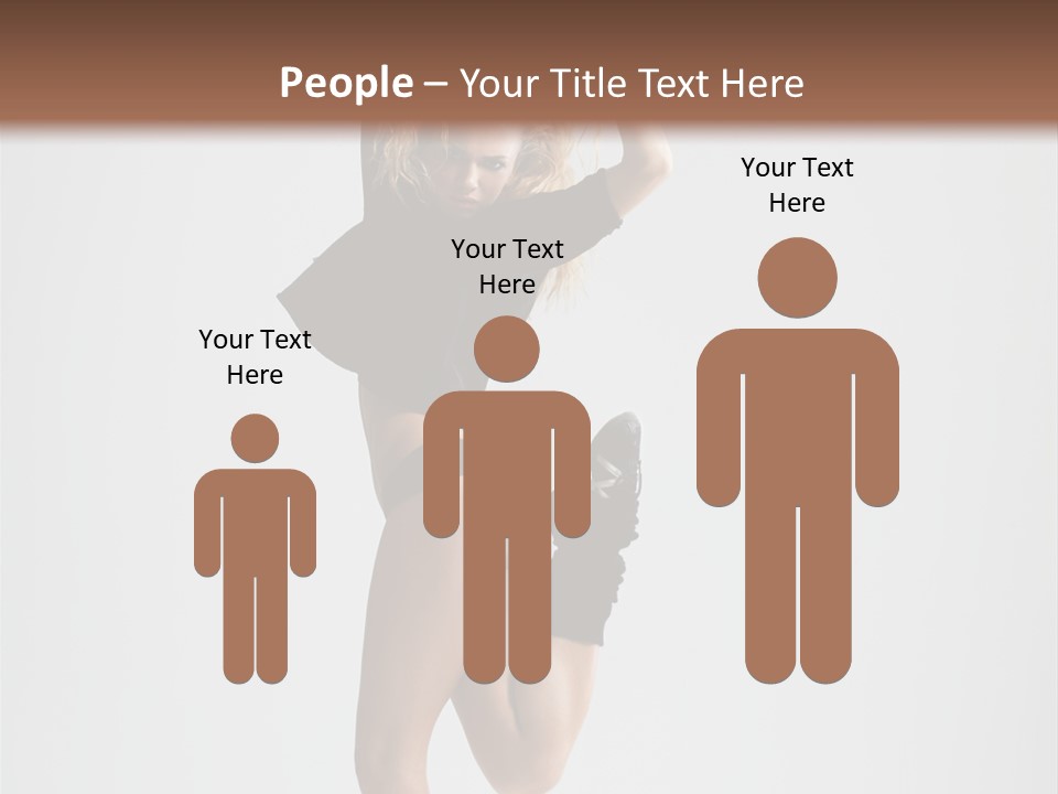 Mid Air Motion Acrobat PowerPoint Template