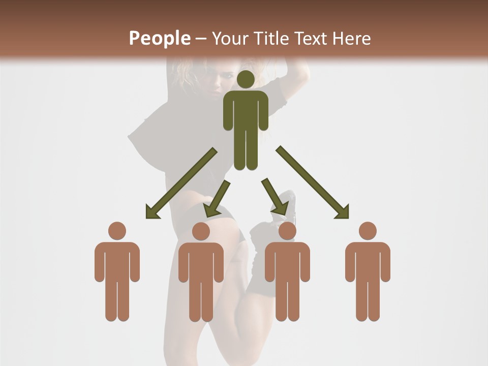 Mid Air Motion Acrobat PowerPoint Template