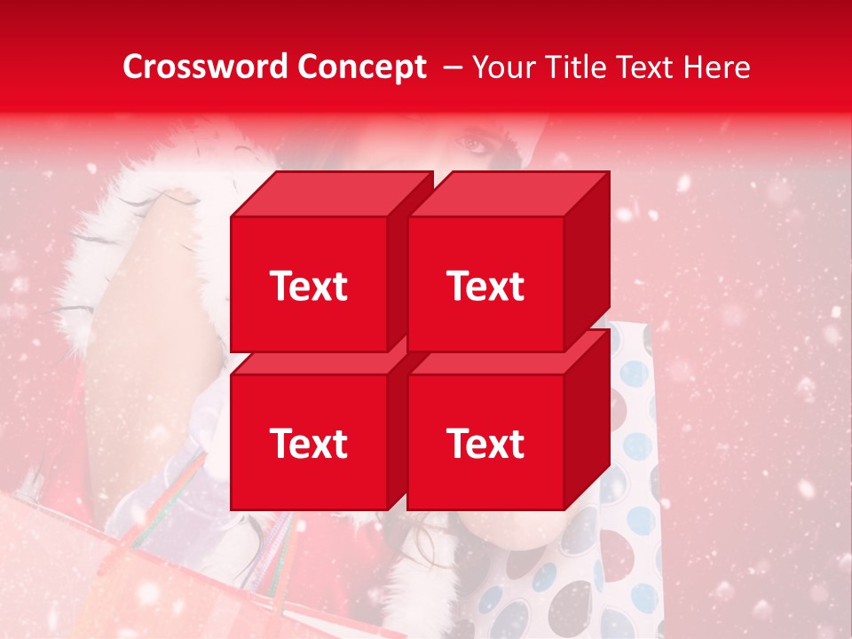 Sexy Portrait View PowerPoint Template