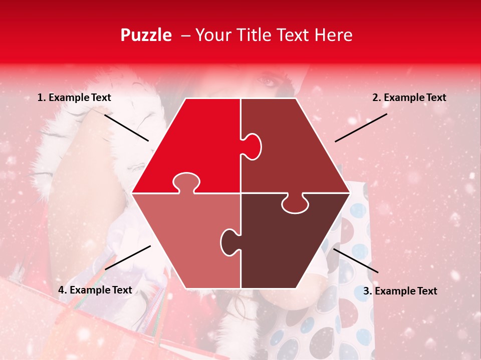 Sexy Portrait View PowerPoint Template