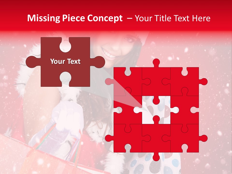 Sexy Portrait View PowerPoint Template